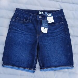 Lee midrise Bermuda Shorts